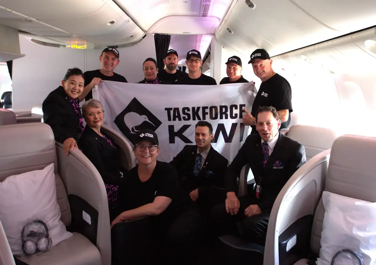 Cyclone Jasper Response team Kiwi