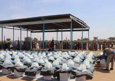 Sudan Humanitarian Crisis Aid distribution