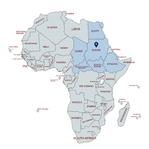 Sudan Humanitarian Crisis Map