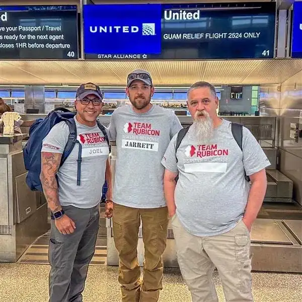 Super Typhoon Mawar Response team