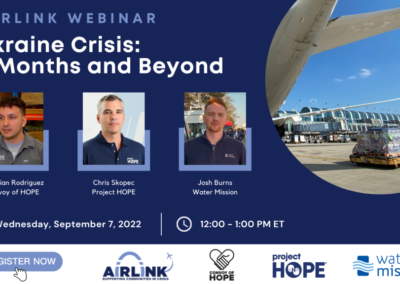 Ukraine Crisis Airlink Webinar Promotion